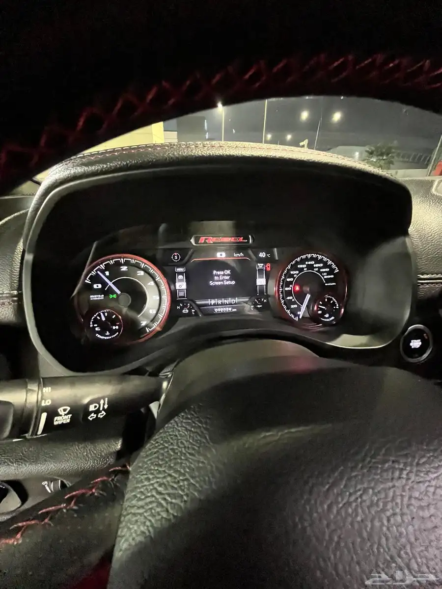 دوج رام ريبل 2022 v8 سعودي مالك اول تحت الضمان 22