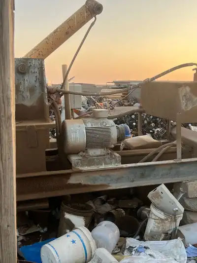 مكبس حديد سكراب كهرب 3