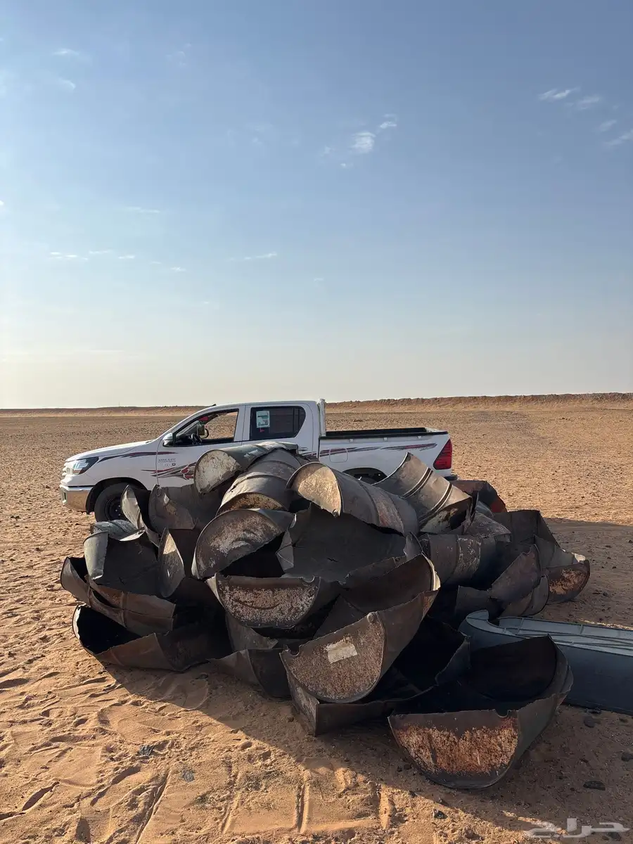 للبيع سكراب براميل العدد 53 الموقع غرب شقراء 1