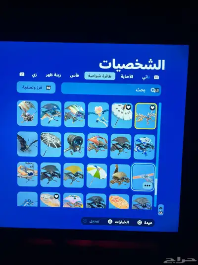 حساب فورت نايت القليل من سيزون 2 سيزون 3 كامل سكنات التويتش 54