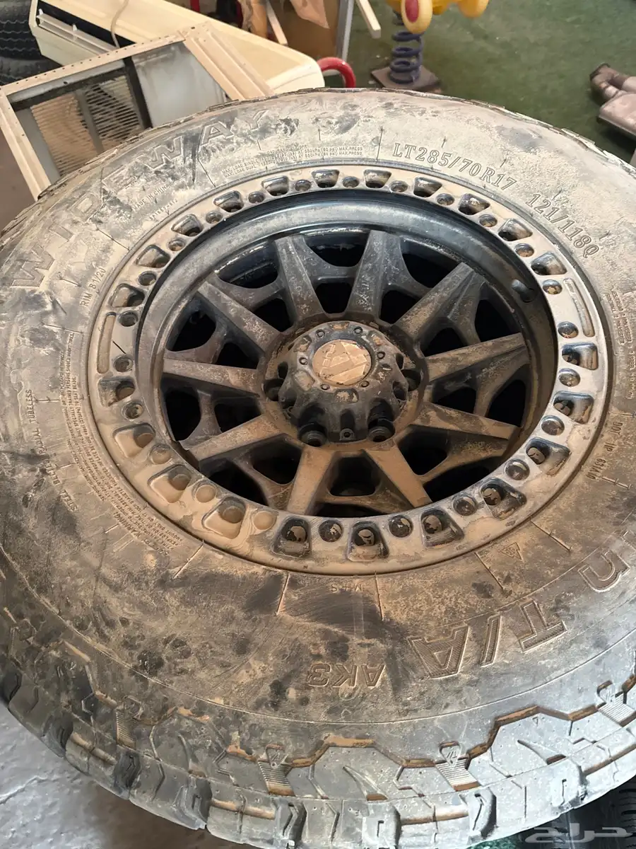 جنوط فيول وكفرات ود واي مقاس285 70 17 0