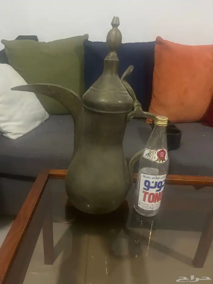 دلة قهوة تراثية ختم عدنان صبحي 5 لتر 0