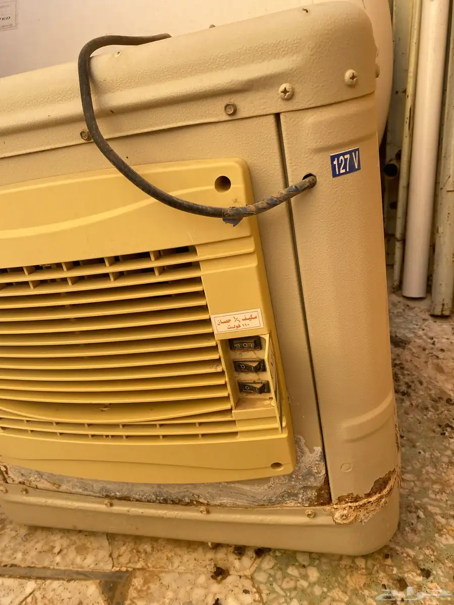 مكيف صحراوي 110كهرب مطفى شغال له 3 4 سنوات طافي 6