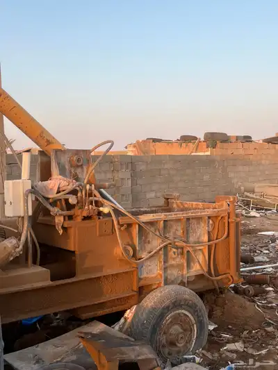 مكبس حديد سكراب كهرب 2