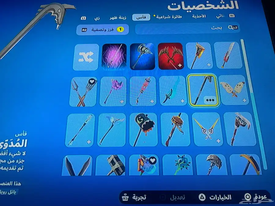 حساب فورت index