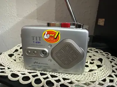 راديو ومسجل TIT صغير الحجم شغال مخزن جديد 0