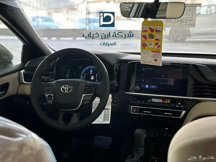 تويوتا كامري فئة LE خليجي 2025 لدى شركة ابن ذياب للسيارات 2