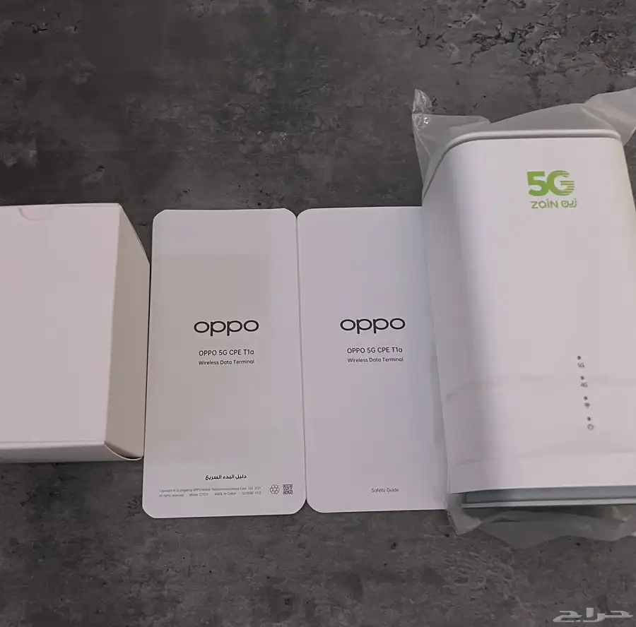 راوتر يشغل جميع الشبكات OPPO 5G CPE t1a 3