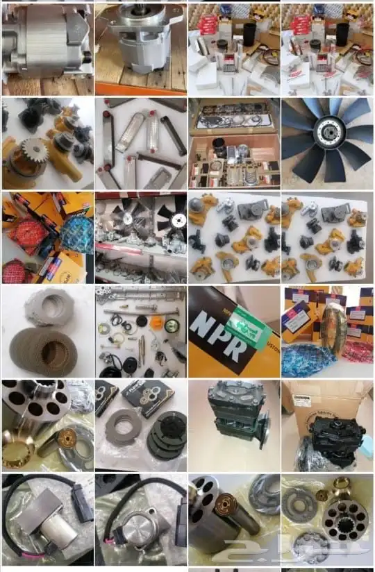 قطع غيار معدات ثقيلة رافعات شوكية بوكلين شيول بلدوزر 13