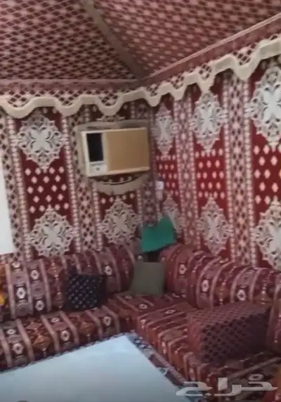 خيمة شعر مع المكيف 2