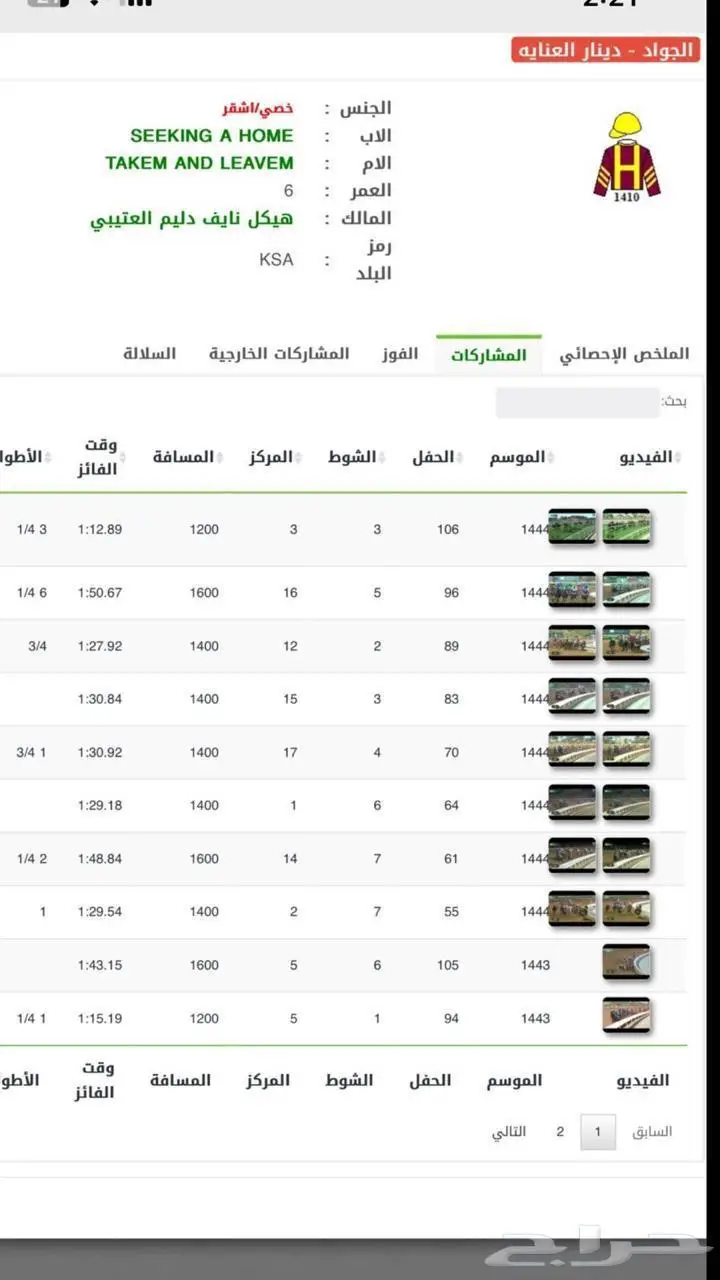 حصان انقليزي للبيع 0