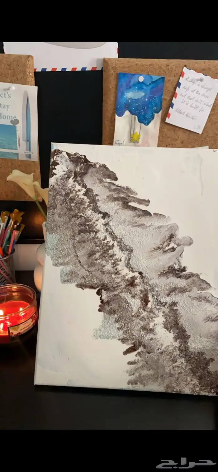 لوحة كانفس اكريليك 2