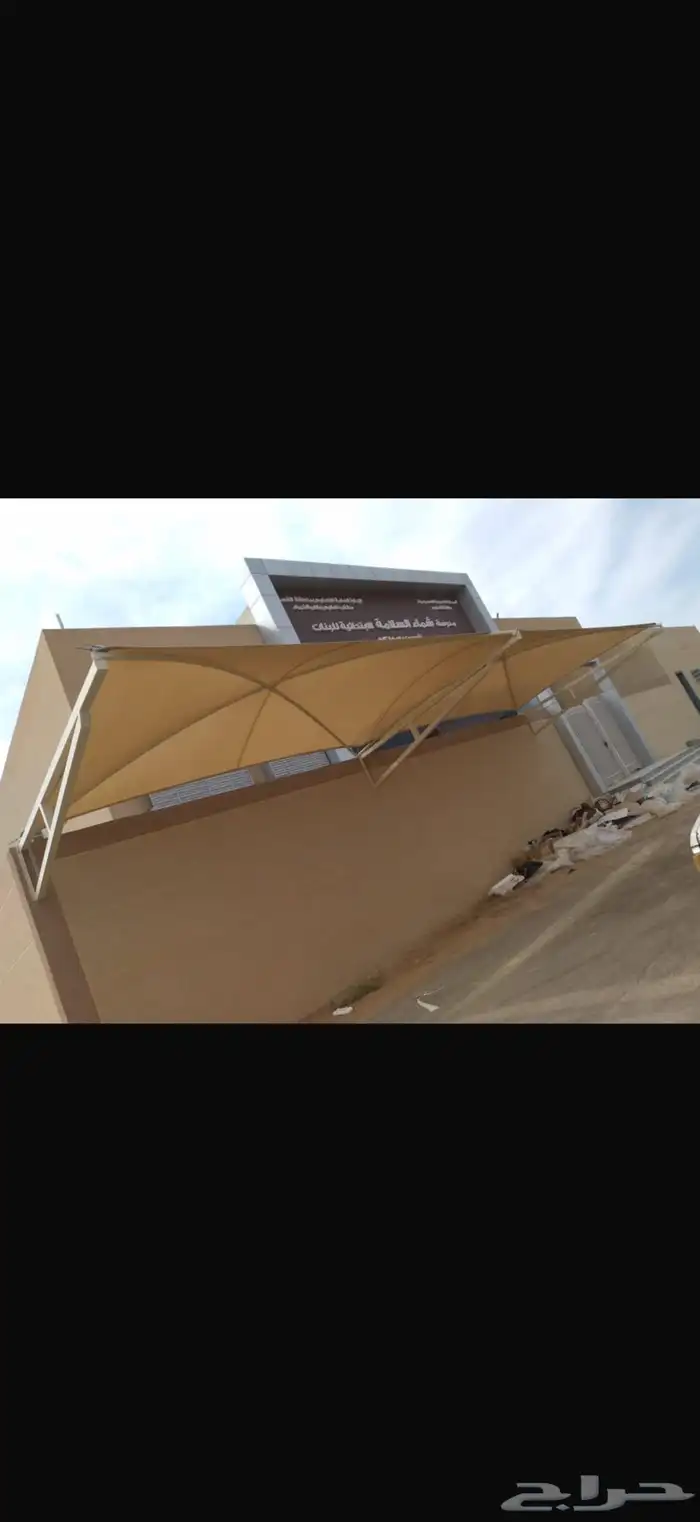 تركيب مظلات سيارات وسواتر جدارية 6