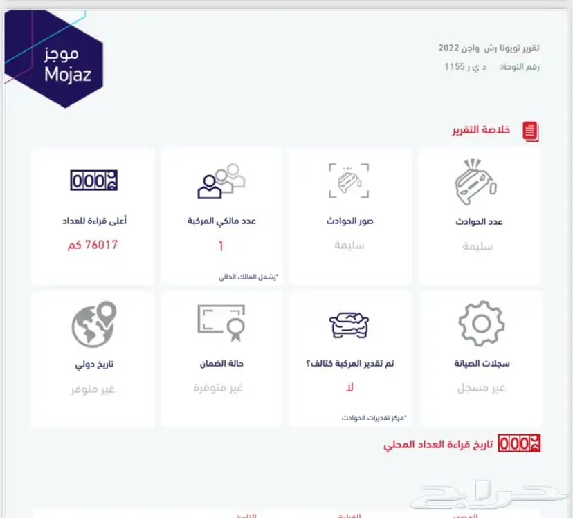 تويوتا راش index