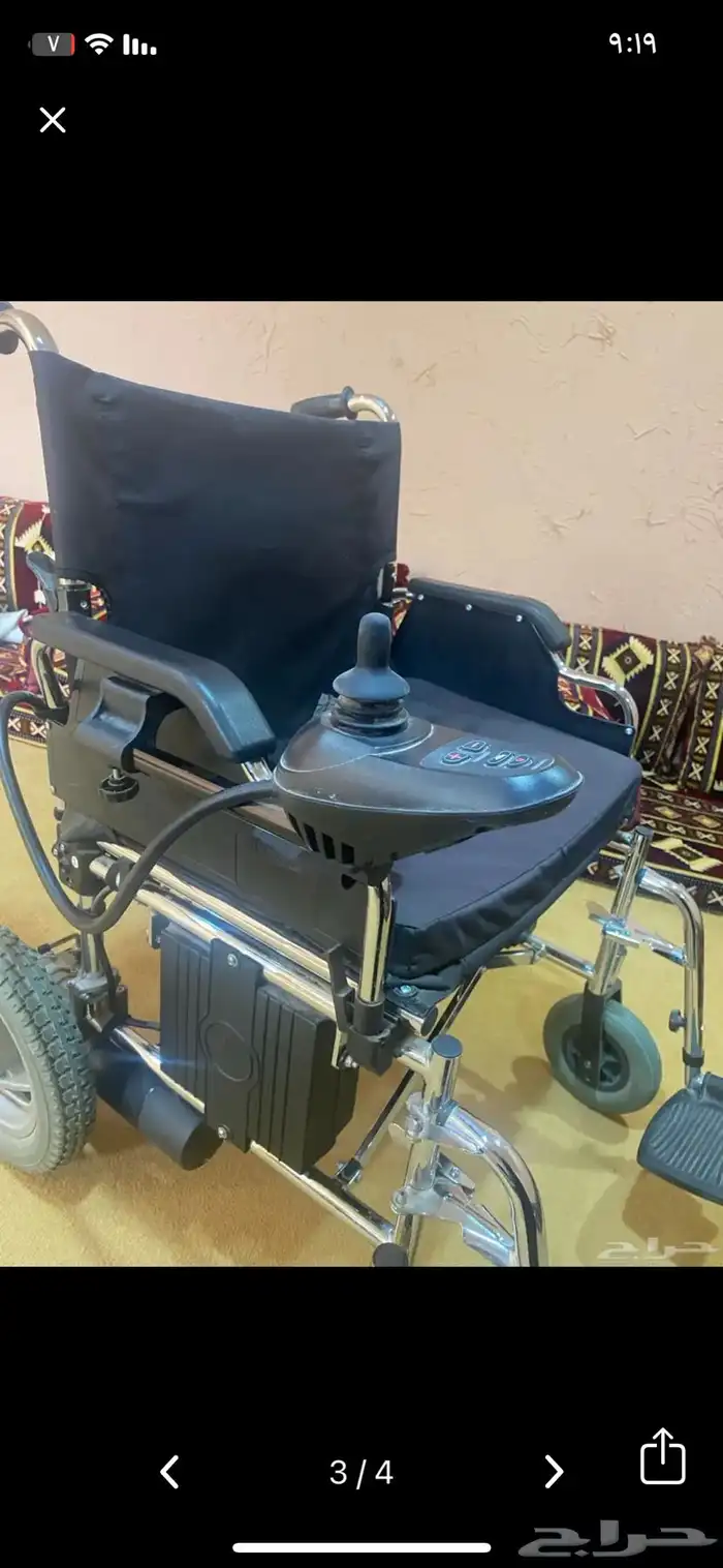 عربه بحاله ممتازه شبه جديده الحجم كبير البطاريه ثنتين 2