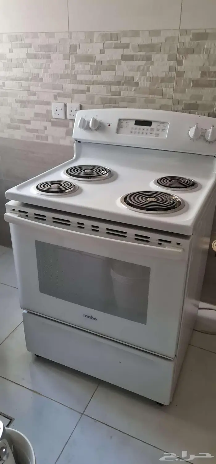فرن مابي 4 عيون كهرباء نظيف 1