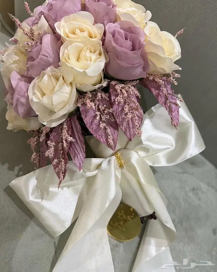 للتقبيل مستلزمات مشروع ورد صناعي وتوزيعات ومسكات عرايس 6