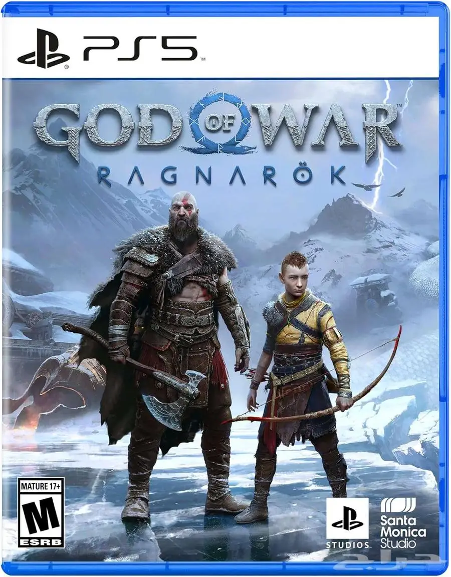 God of War   Saints Row   PS5 نظيفة جدا  والتوصيل مجاني 0
