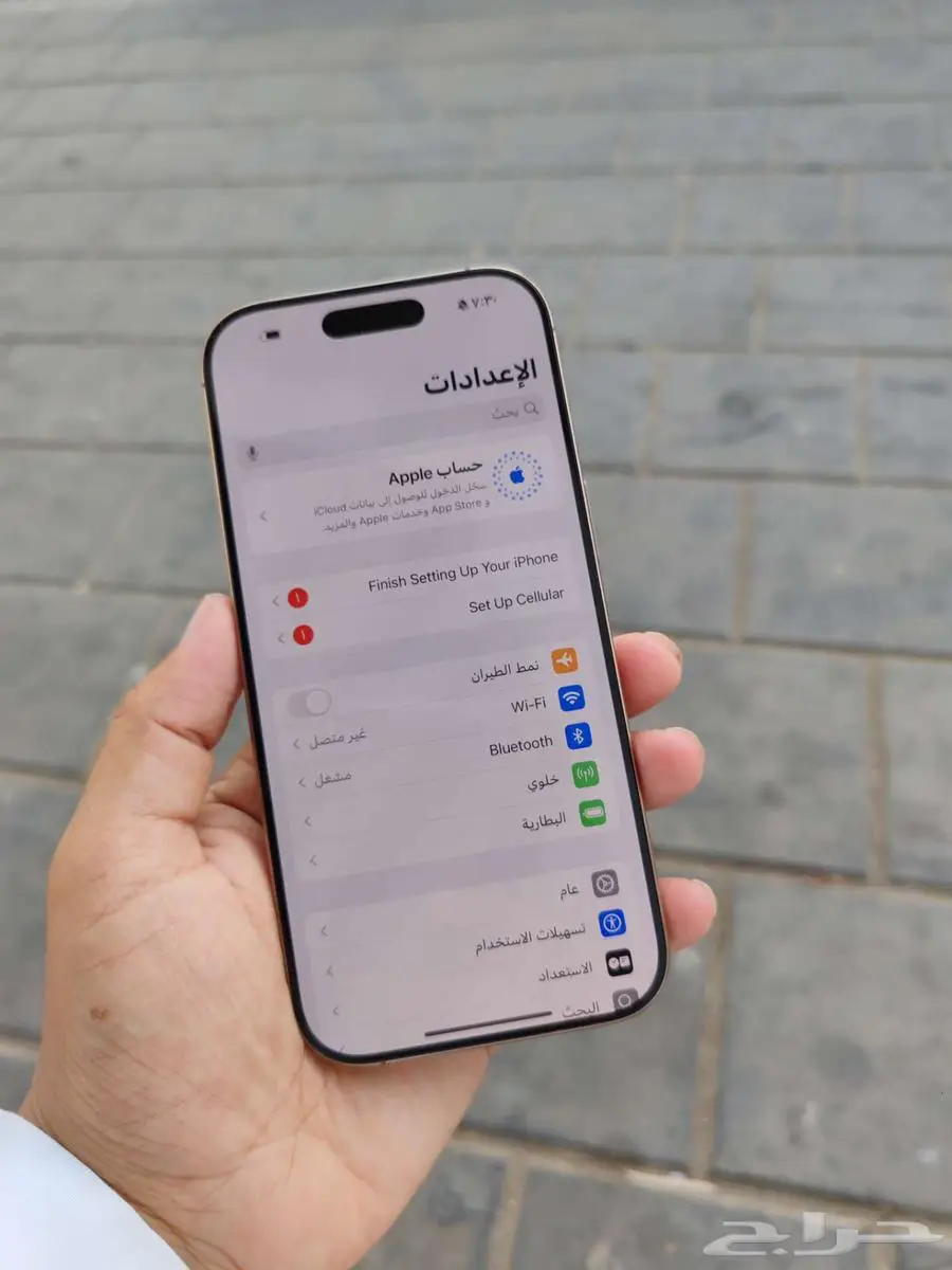 للبيع او للبدل 16 برو 128 غيقا مقفل شريحه بسعر مغررري 5