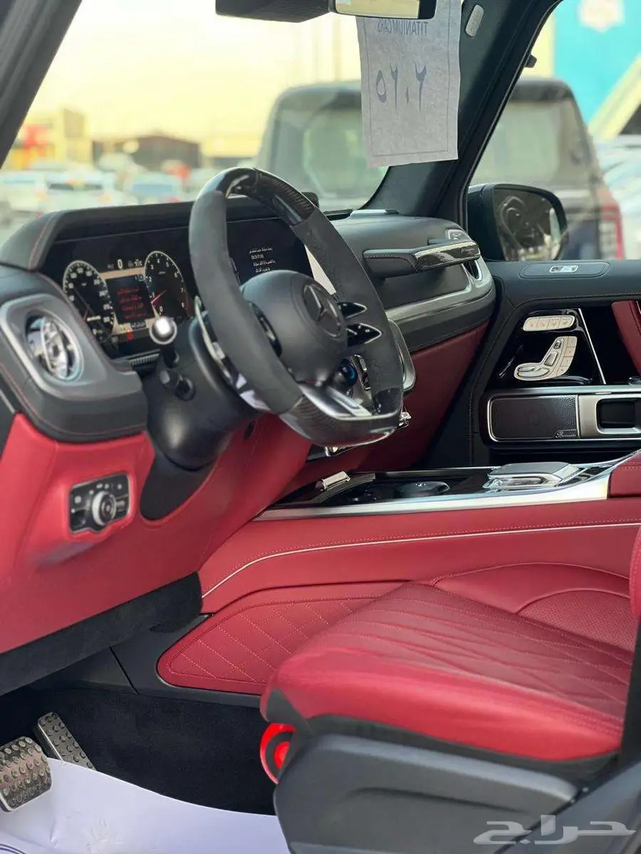 مرسيدس (G63) فل كامل جفالي سعودي اصفار 2025 9