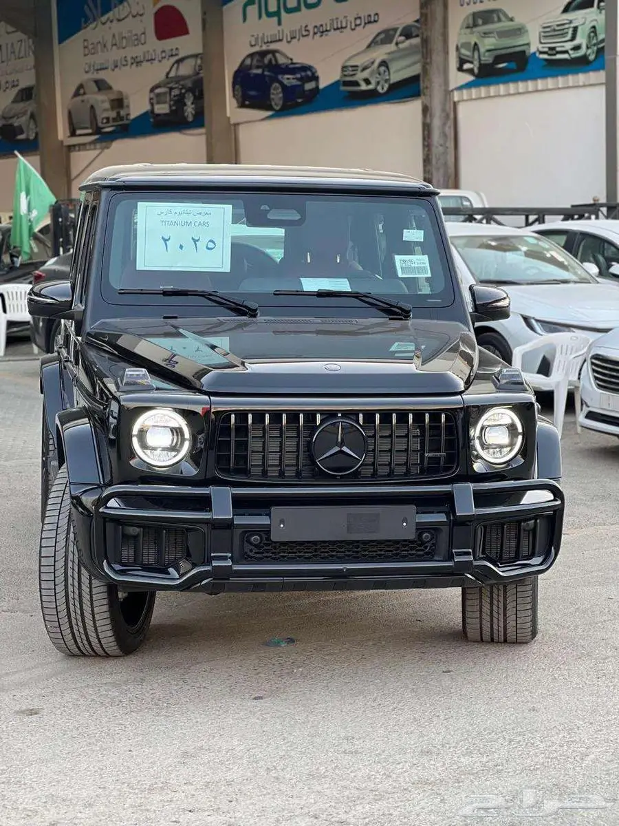 مرسيدس (G63) فل كامل جفالي سعودي اصفار 2025 4