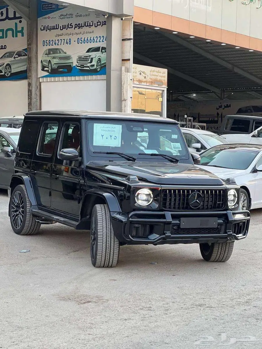 مرسيدس (G63) فل كامل جفالي سعودي اصفار 2025 0