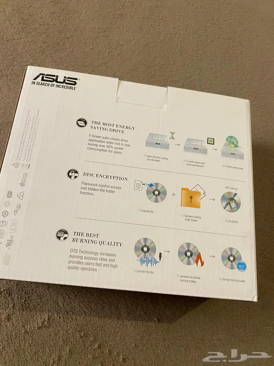 DVD WRITER   Asus DRW-24B3ST 24X Internal قارئ اقراص داخلي index