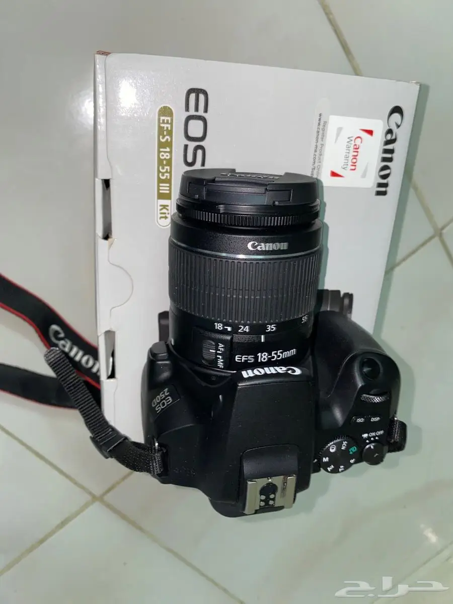 كاميرة canon d250 index