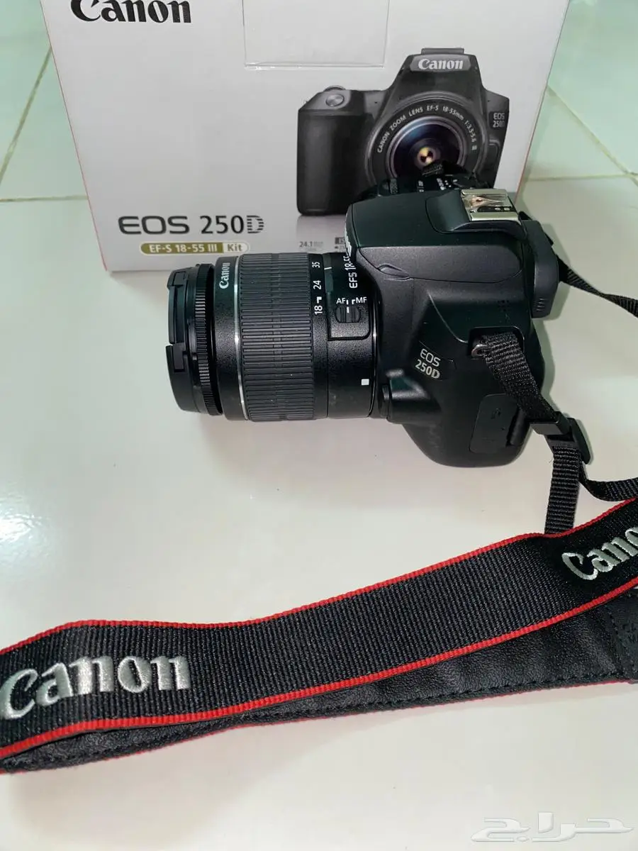 كاميرة canon d250 index