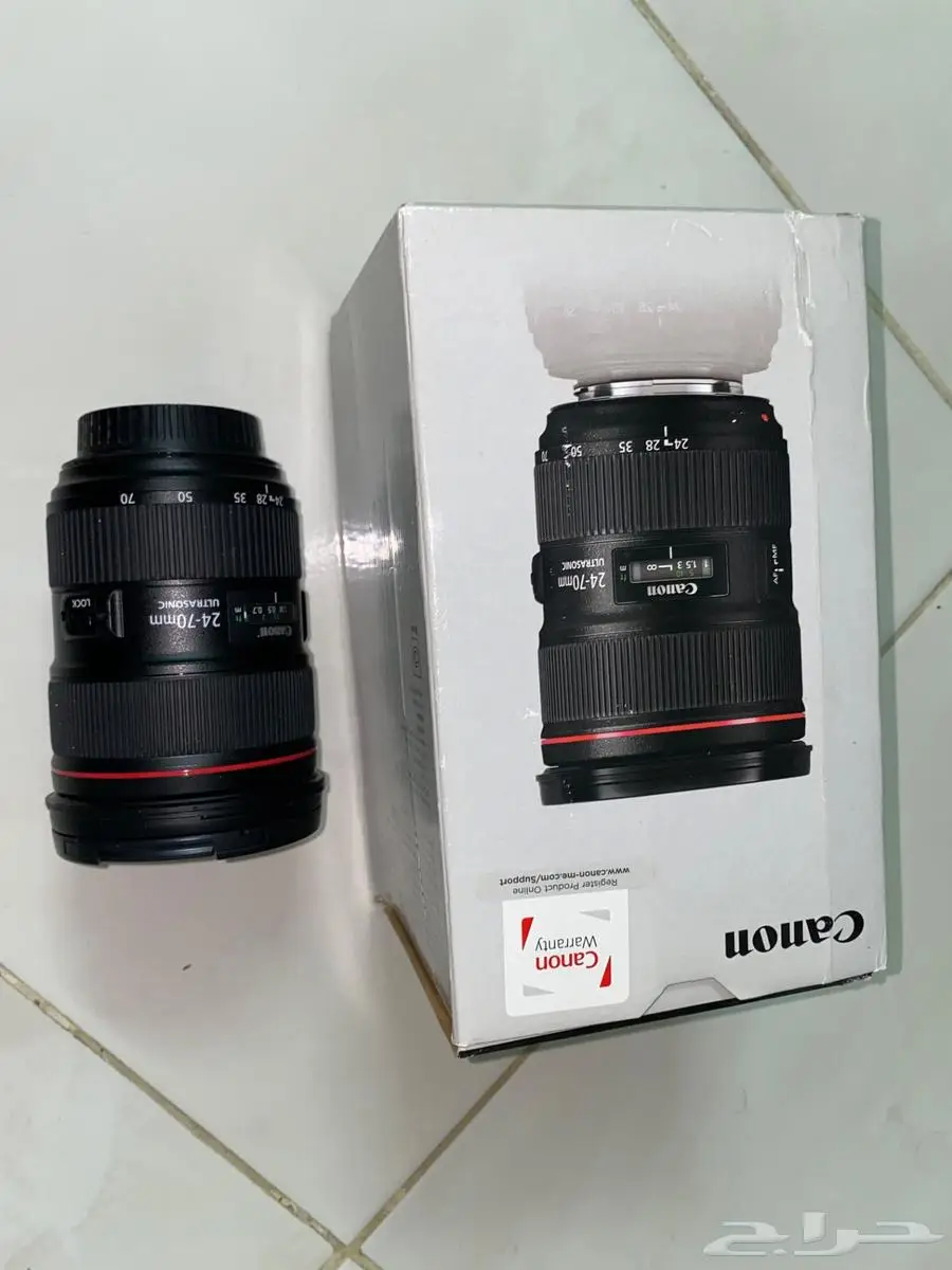 عدسة 70 24 canon index