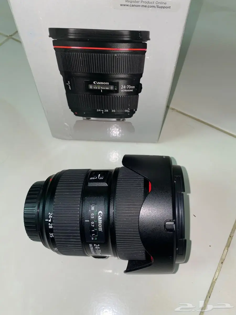 عدسة 70 24 canon index