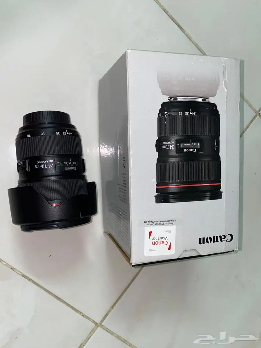 عدسة 70 24 canon index