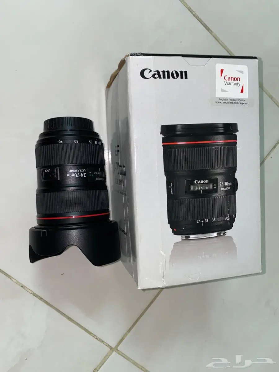عدسة 70 24 canon index
