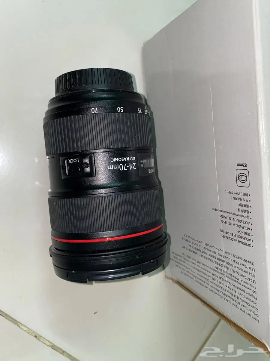 عدسة 70 24 canon index
