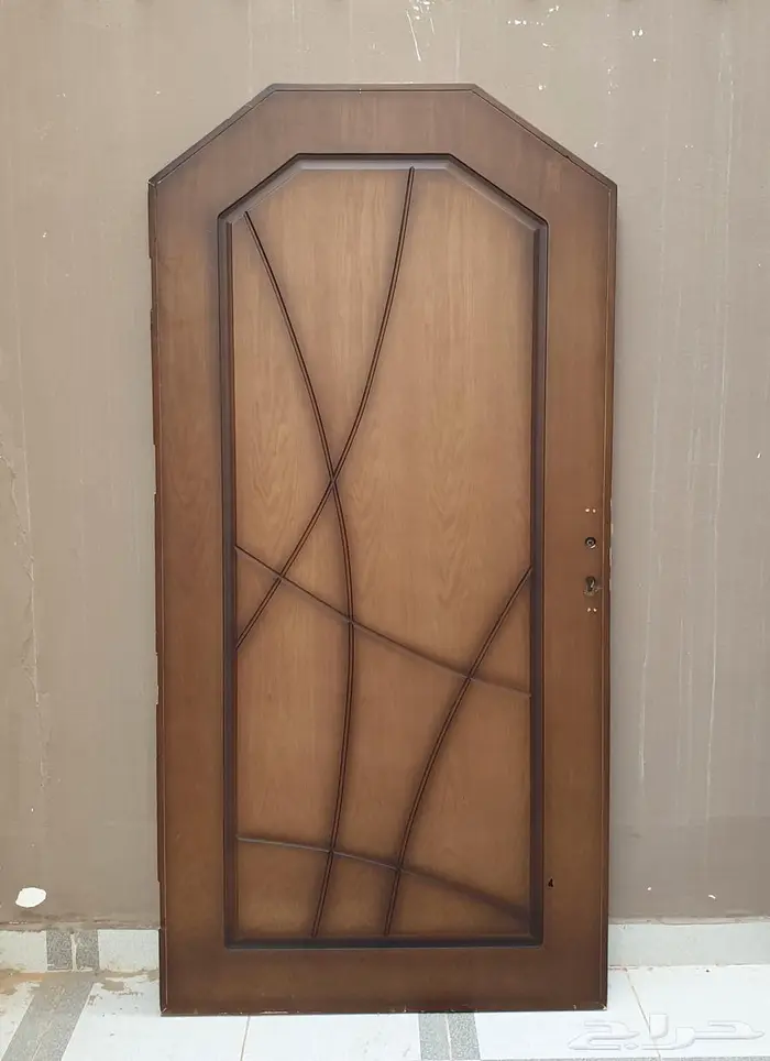 باب خشب جديد فاخر 0