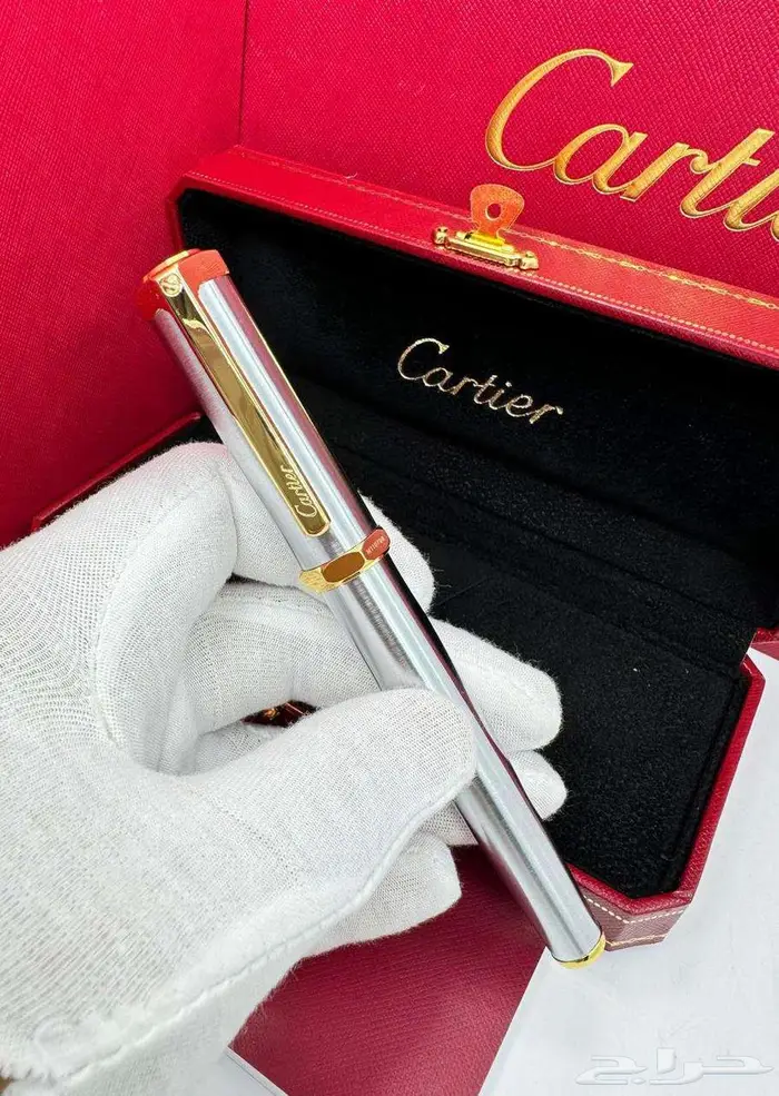 اقلام من ماركة كرتير قلم كارتييه مع نقشة سادة انواع مختلفة 6