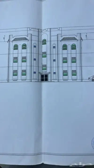 عمارة موقع مميز للبيع الباحة المخواة ( مثلث المخواة ) 2