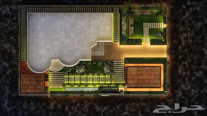 تصميم حديقه 4