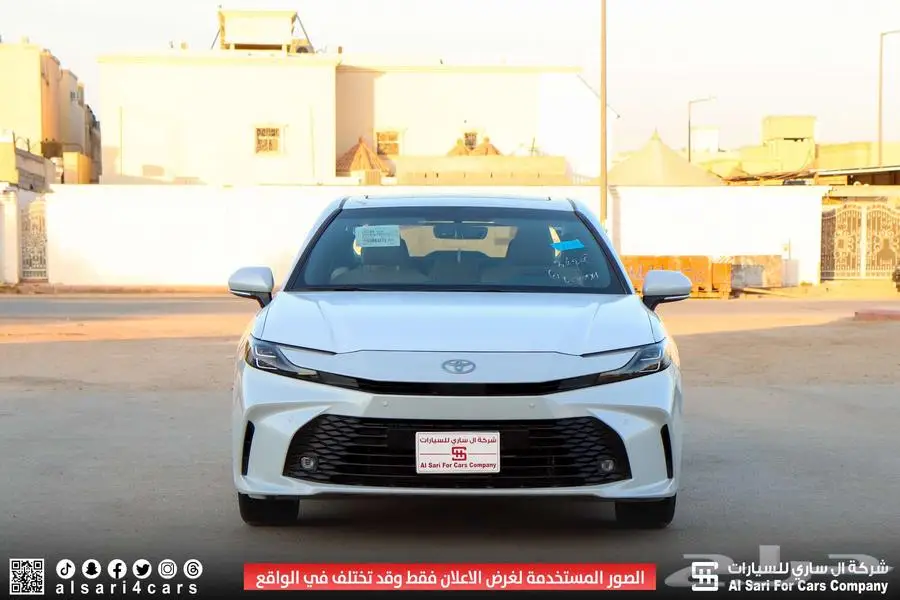 تويوتا كامري LE 2025 إقساط بنوك وشركات 0