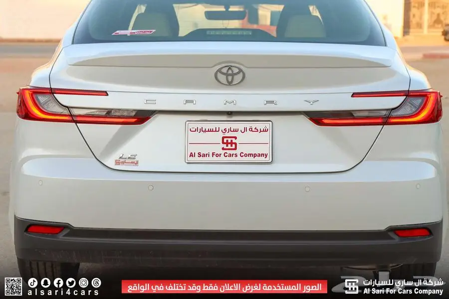 تويوتا كامري LE 2025 إقساط بنوك وشركات 5