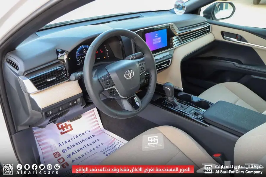 تويوتا كامري LE 2025 إقساط بنوك وشركات 12