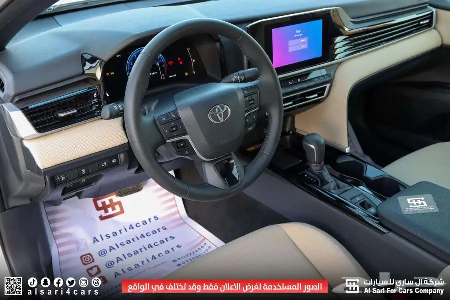 تويوتا كامري LE 2025 إقساط بنوك وشركات 2