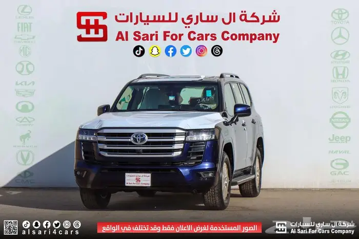 تويوتا لاندكروزر GXR L2 ديزل 2024 اقساط بنوك وشركات 22