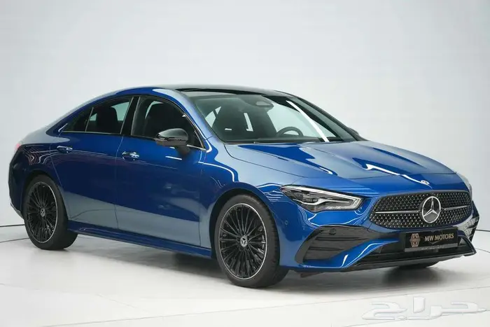 مرسيدس CLA 200 موديل 2025 أصفار خليجي أزرق أسود 0