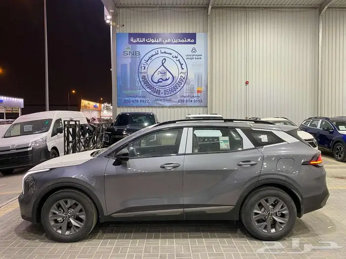 كيا سبورتاج GLS 1.5 موديل 2025 رصاصي نص فل سعودي 30