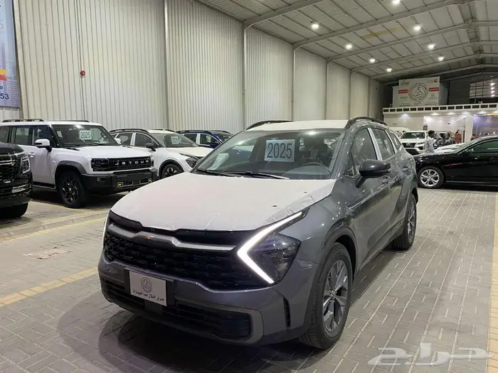كيا سبورتاج GLS 1.5 موديل 2025 رصاصي نص فل سعودي 7