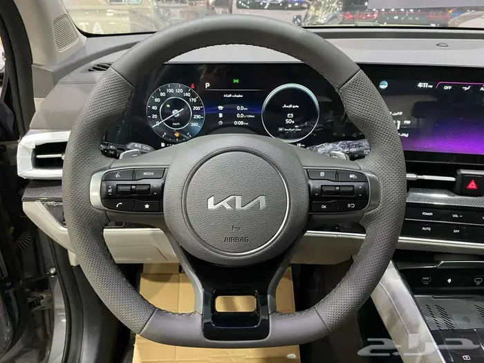كيا سبورتاج GLS 1.5 موديل 2025 رصاصي نص فل سعودي 10
