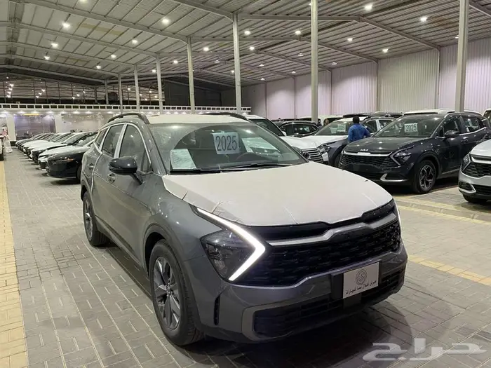 كيا سبورتاج GLS 1.5 موديل 2025 رصاصي نص فل سعودي 6