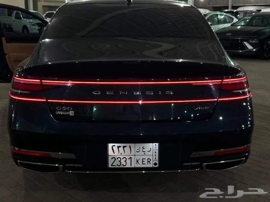جنسس G90 2023 عداد 24 الف كم على الضمان index