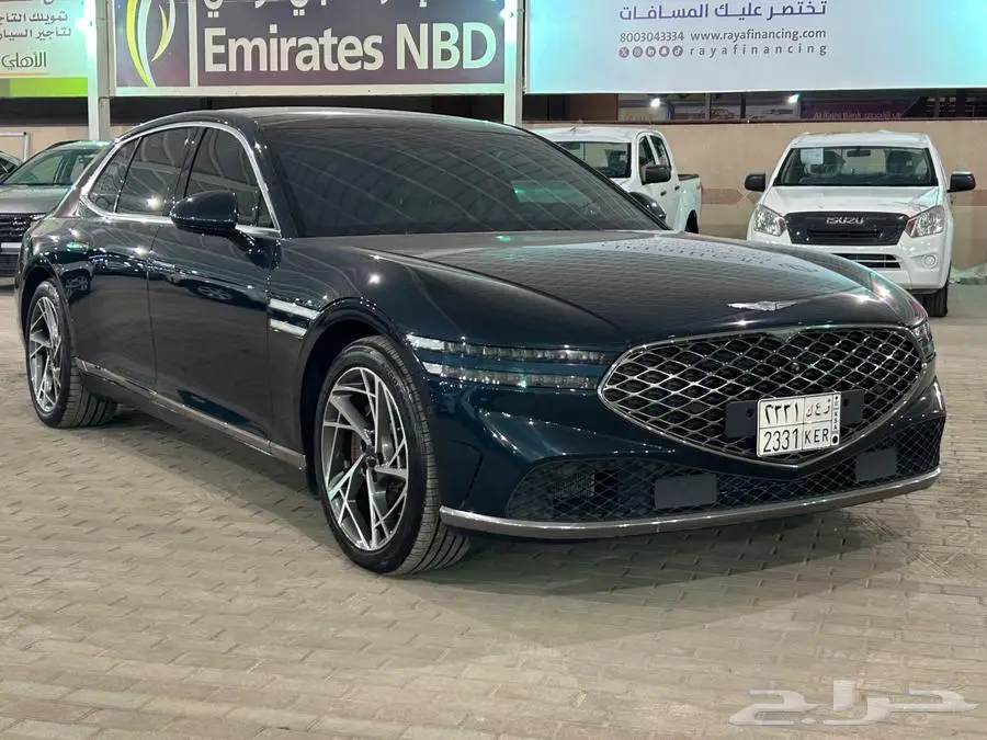جنسس G90 2023 عداد 24 الف كم على الضمان index